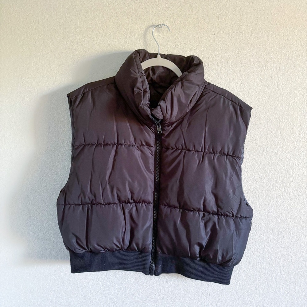 Black Puffer Vest